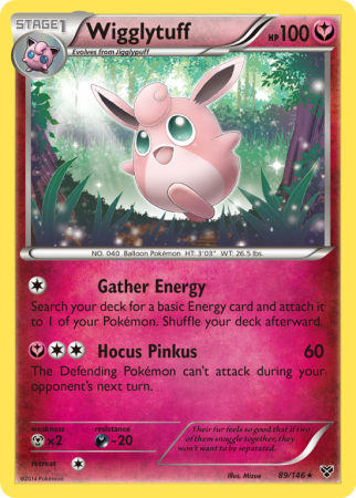 Wigglytuff 89/146 XY XY