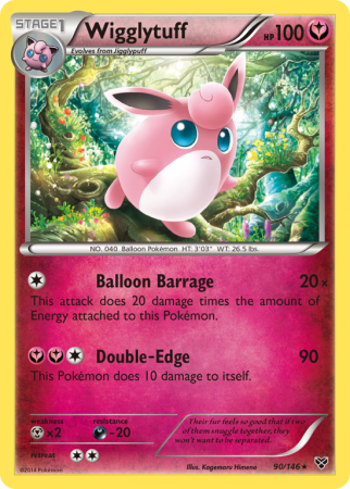 Wigglytuff 90/146 XY XY