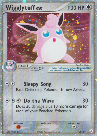 Wigglytuff ex 101/101 EX Hidden Legends