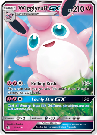 Wigglytuff-GX 42/68 Sun & Moon Hidden Fates