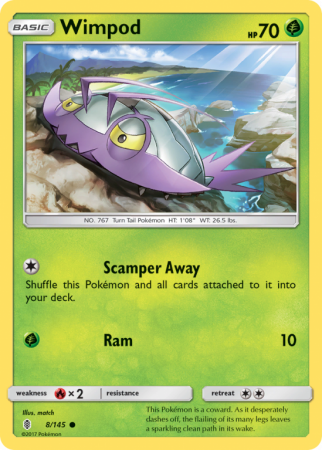 Wimpod 8/145 Sun & Moon Guardians Rising