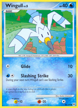 Wingull 80/99 Platinum Arceus