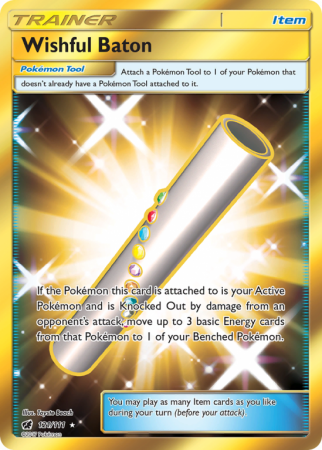 Wishful Baton 121/111 Sun & Moon Crimson Invasion
