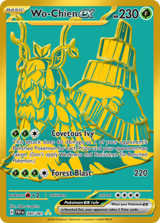 Wo-Chien ex 240/91 Scarlet & Violet Paldean Fates