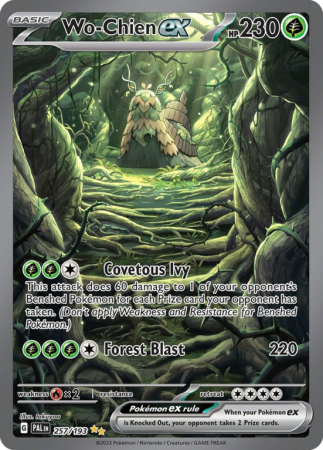 Wo-Chien ex 257/193 Scarlet & Violet Paldea Evolved