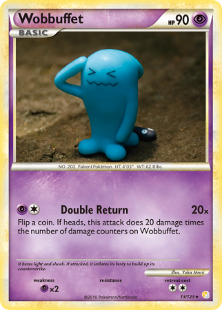 Wobbuffet 13/123 HeartGold & SoulSilver HeartGold & SoulSilver