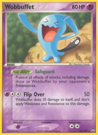 Wobbuffet 24/108 EX Power Keepers