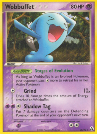 Wobbuffet 28/92 EX Legend Maker