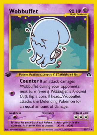 Wobbuffet 35/75 Neo Neo Discovery