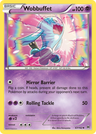 Wobbuffet 67/162 XY BREAKthrough