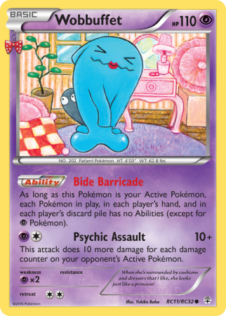 Wobbuffet RC11/115 XY Generations