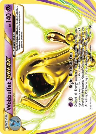 Wobbuffet BREAK XY155/183 XY XY Black Star Promos