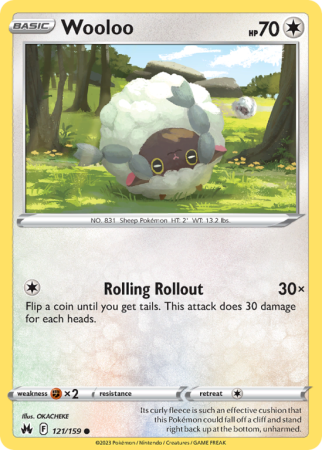 Wooloo 121/159