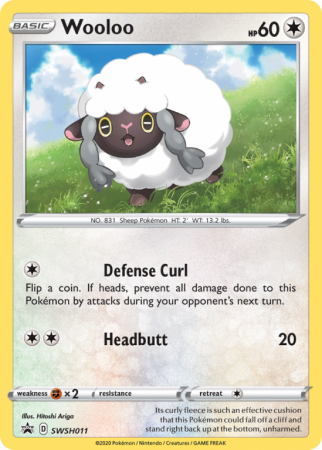Wooloo SWSH011/103 Sword & Shield SWSH Black Star Promos