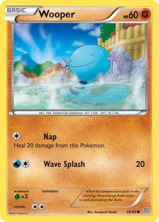 Wooper 38/98 XY Ancient Origins