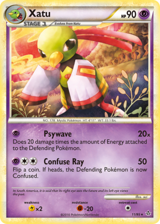 Xatu 11/95 HeartGold & SoulSilver HS—Unleashed