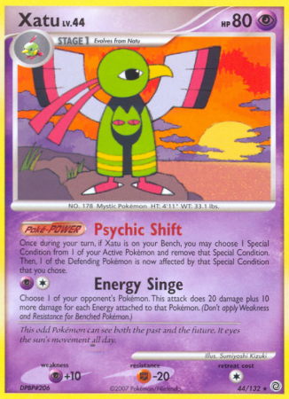 Xatu 44/132 Diamond & Pearl Secret Wonders