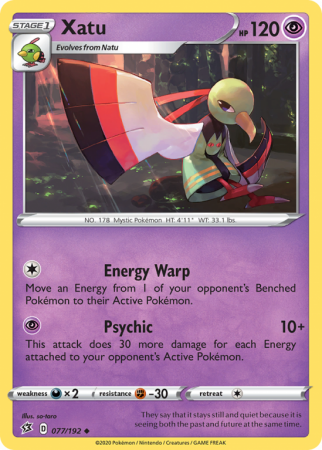Xatu 77/192 Sword & Shield Rebel Clash