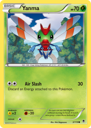 Yanma 3/119 XY Phantom Forces