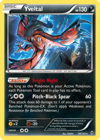 Yveltal 94/162 XY BREAKthrough