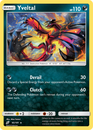Yveltal 95/181 Sun & Moon Team Up