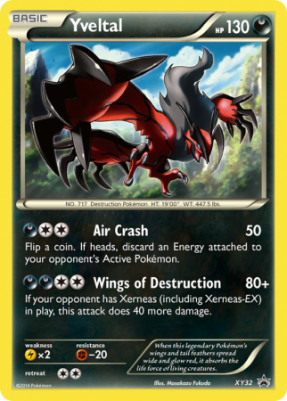Yveltal XY32/183 XY XY Black Star Promos