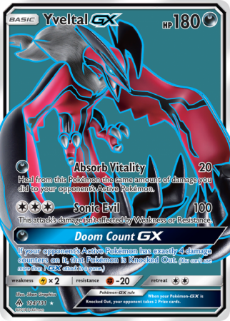 Yveltal-GX 124/131 Sun & Moon Forbidden Light