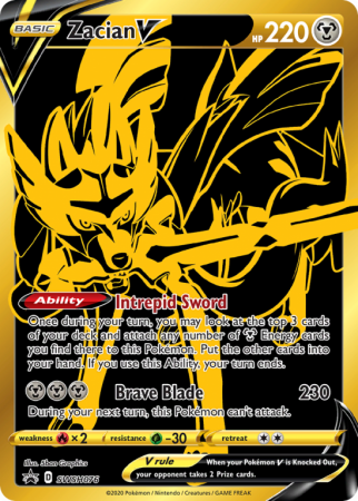 Zacian V SWSH076/103 Sword & Shield SWSH Black Star Promos