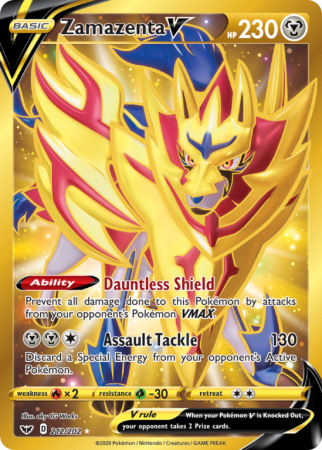 Zamazenta V 212/202 Sword & Shield Sword & Shield