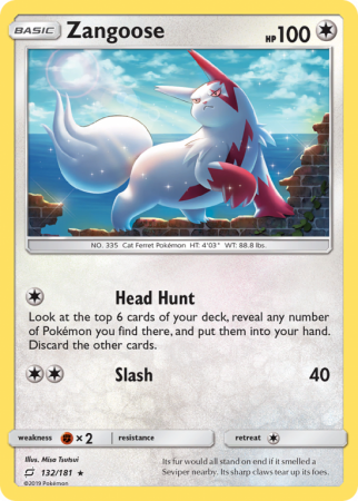 Zangoose 132/181