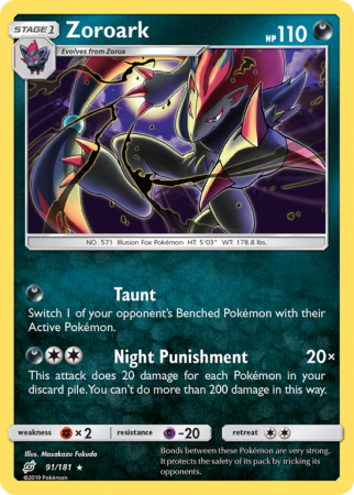 Zoroark 91/181