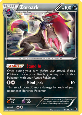 Zoroark 91/162 XY BREAKthrough