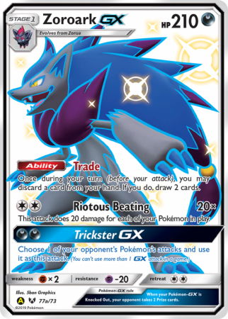 Zoroark-GX 77a/73 Sun & Moon Shining Legends