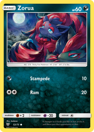 Zorua 52/73