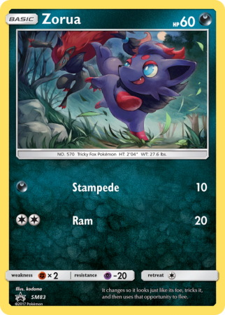 Zorua SM83/156