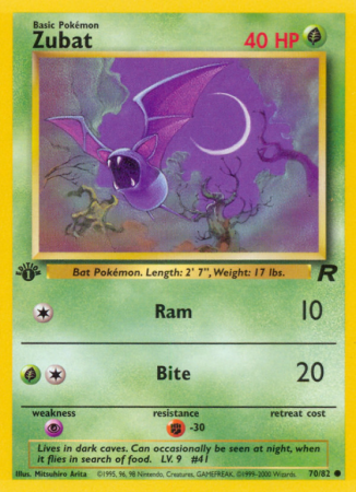 Zubat 70/83 Base Team Rocket