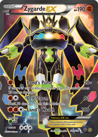 Zygarde-EX 54a/124 XY Fates Collide