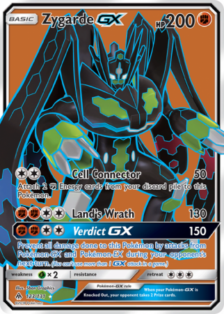 Zygarde-GX 123/131 Sun & Moon Forbidden Light