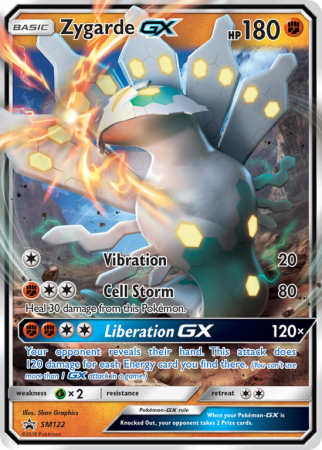 Zygarde-GX SM122/156 Sun & Moon SM Black Star Promos