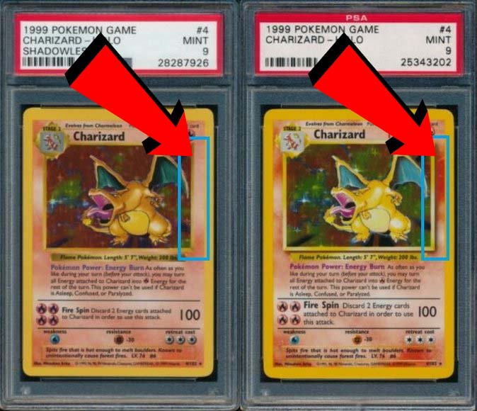 pokemon kaarten waarde checken shadowless charizard