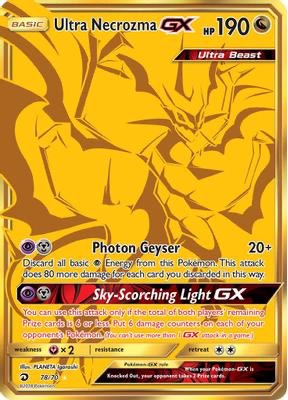 UltraNecrozma-pokemonkaartverkoop